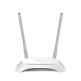 TP-Link TL-WR850N trådløs router Hurtigt ethernet Enkelt band (2,4 GHz) Grå, Hvid