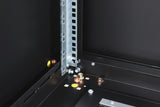 Digitus DN-19 22U-6/6-B-1 stativ Fritstående reol Sort