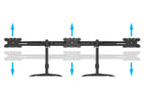 Multibrackets 1312 skærmbeslag og -stativer 81,3 cm (32") Skrivebord Sort