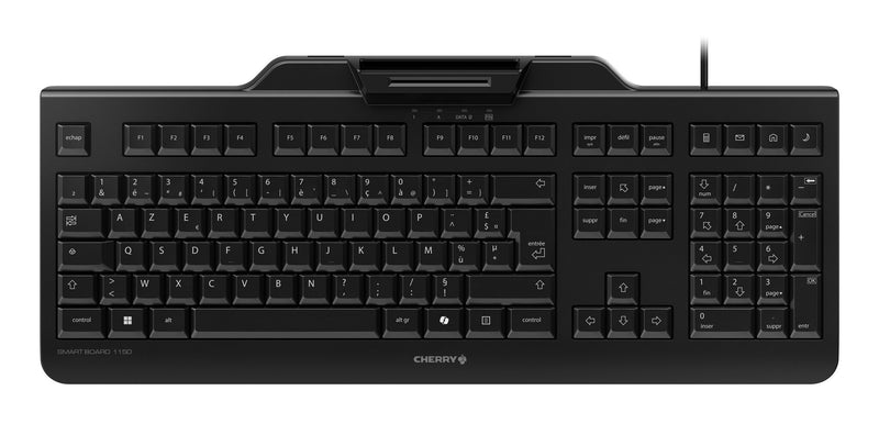 CHERRY Smart Board 1150 tastatur Kontor USB AZERTY Fransk Sort
