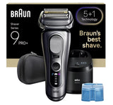 Braun Series 9 Pro+ 9667CC Folie shaver Trimmer Sølv