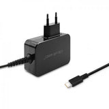 Qoltec 51024 oplader til mobil enhed Universel Sort Vekselstrøm Hurtig opladning Indendørs