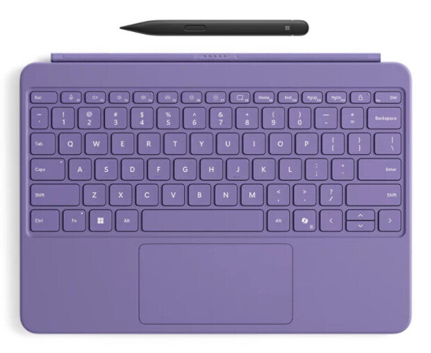 Microsoft Surface EP2-33089 tastatur til mobil enhed QWERTZ Tysk Bluetooth Violet
