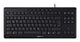 CHERRY STREAM KEYBOARD TKL tastatur Universel USB QWERTZ Tysk Sort