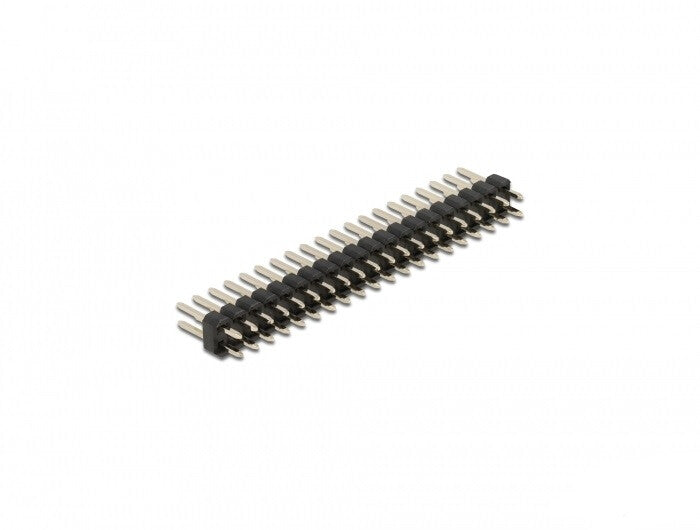 DeLOCK 66699 tilbehør til printkort (PCB) Pin header Sort, Metallic 5 stk