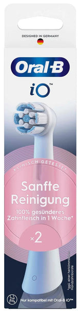 Oral-B iO Gentle Care 8700216373609 børstehoved til elektrisk tandbørste 2 stk Hvid