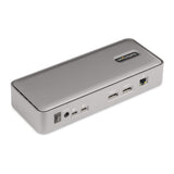 StarTech.com 129UE-USBC-KVM-DOCK KVM Switch Sølv
