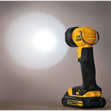 DeWALT DCL040 Sort, Gul LED
