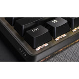 Corsair K70 CORE TKL WIRELESS tastatur Spil USB + RF Wireless + Bluetooth QWERTY Nordisk Sort