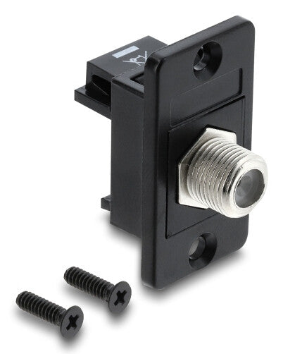 DeLOCK 91188 koaksial forbinder F-type 1 stk 75 ohm (Ω)