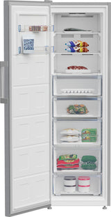 Beko B3RMFNE314XB fryser Stående fryser Fritstående 286 L Rustfrit stål