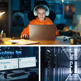 Qoltec 53772 UPS-enhed Interaktivt indgangsstik 0,65 kVA 360 W 1 AC stikkontakt(er)