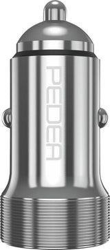 PEDEA 60040110 oplader til mobil enhed Universel Sølv Vekselstrøm Hurtig opladning Automatisk