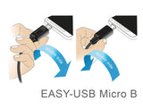 DeLOCK 83856 USB-kabel USB 2.0 2 m USB A Micro-USB B Sort