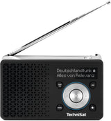TechniSat DIGITRADIO 1 A Bærbar Analog & digital Sort, Sølv