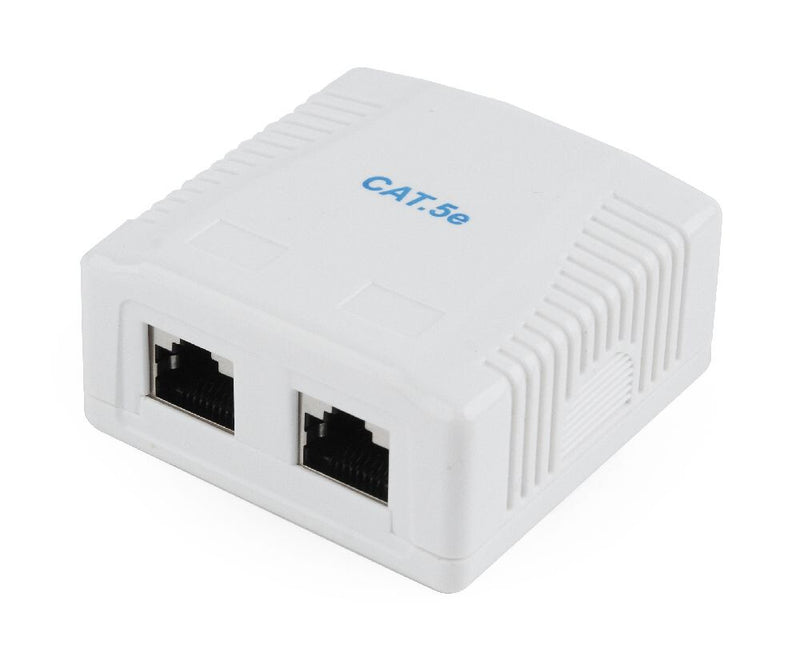 Gembird NCAC-2F5E-01 netværks-splitter Hvid