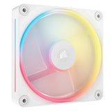 Corsair iCUE LINK LX120-R RGB Computerkabinet Ventilator 12 cm Hvid 1 stk