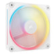 Corsair iCUE LINK LX120-R RGB Computerkabinet Ventilator 12 cm Hvid 1 stk