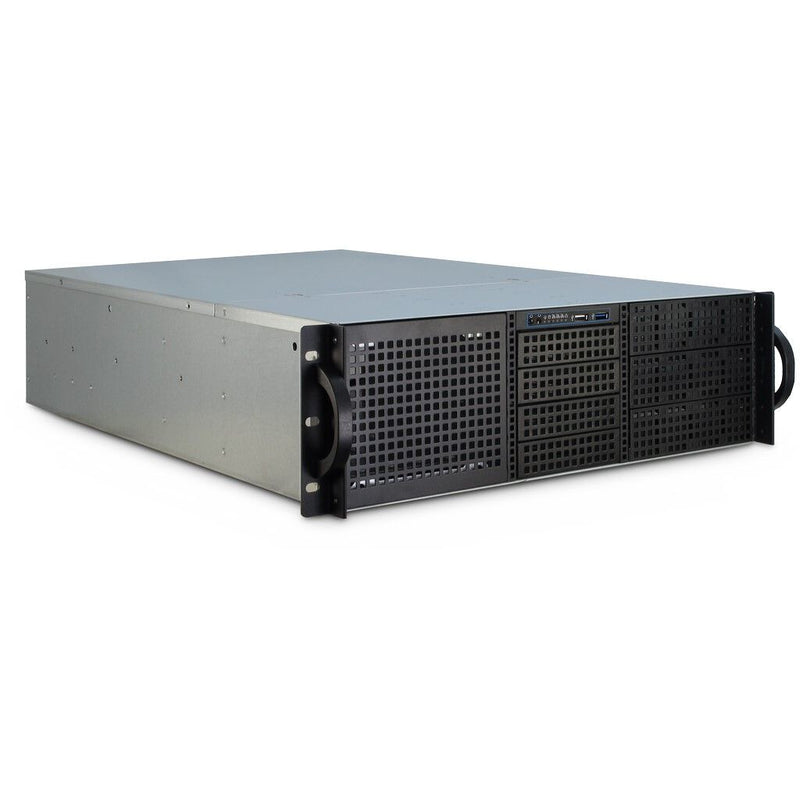 Inter-Tech 3U-30255 Stativ Sort, Rustfrit stål