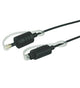 Goobay AVK 224-100 1.0m InfiniBand og fiberoptisk kabel 1 m Toslink 3.5mm Sort