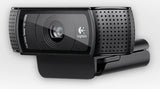 Logitech HD Pro C920 webcam 1920 x 1080 pixel USB 2.0 Sort
