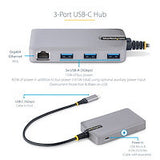StarTech.com 5G3AGBB-USB-C-HUB dockingstation Ledningsført USB 3.2 Gen 1 (3.1 Gen 1) Type-C Grå