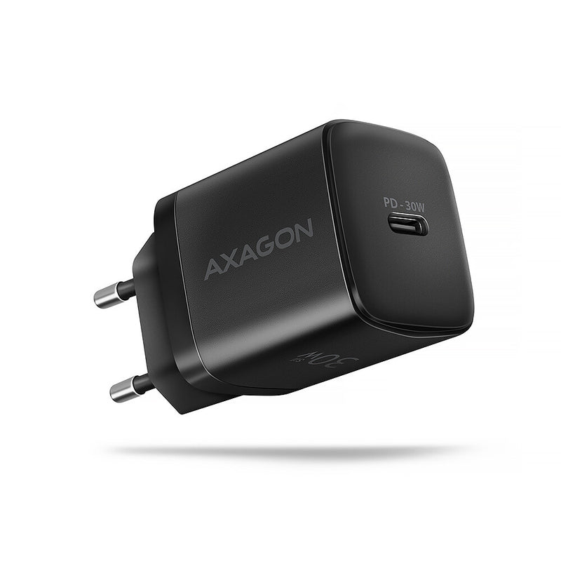 Axagon ACU-PD30 oplader til mobil enhed Mobiltelefon, Smartphone, SmartWatch, Tablet, Universel, Ur Sort Vekselstrøm Hurtig opladning Indendørs