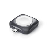 Satechi ST-TCMCAWM Smart bærbart (wearable) tilbehør Opladerstativ Sort, Sølv, Hvid Aluminium
