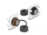 DeLOCK 81411 netværkskabel Sort 0,045 m Cat6a S/UTP (STP)