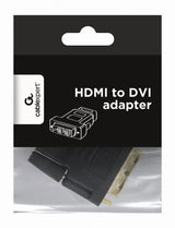 Gembird A-HDMI-DVI-2 kabel kønsskifter Sort