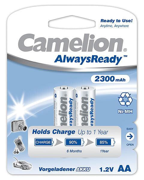 Camelion NH-AA2300ARBP2 Genopladeligt batteri AA Nikkel-Metalhydrid (NiMH)