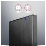 Axagon EE25-XA6C drevkabinet HDD/SSD kabinet Sort 2.5"
