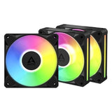 ARCTIC BioniX P12 A-RGB Computerkabinet Ventilator 12 cm Sort 3 stk
