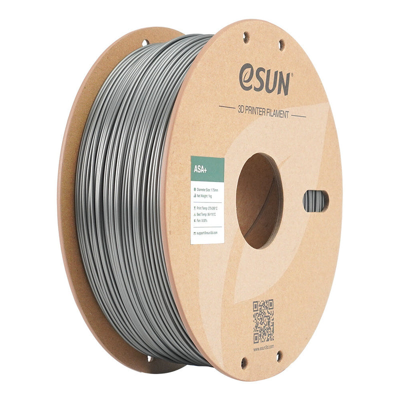 eSUN ASA+ Acrylonitril styren-acrylat (ASA) Sølv 1 kg