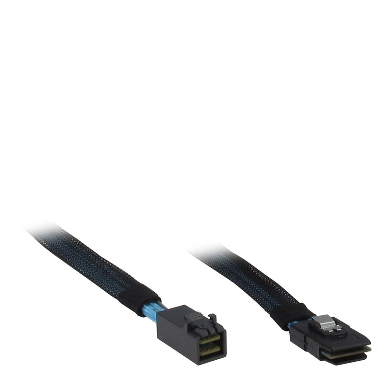 Inter-Tech 0.75m SFF 8643/SFF 8087 0,75 m Sort, Blå