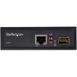 StarTech.com IMC1GSFP netværksomformer til medie 1000 Mbit/s Multitilstand, Enkeltilstand Sort