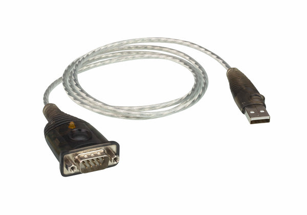 ATEN UC232A1-AT serielkabel Sort, Metallic 1 m USB Type-A DB-9