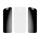 PanzerGlass SAFE. by ® 2-Way Privacy Skærmbeskyttelse iPhone 17 Pro | Ultra-Wide Fit m. EasyAligner
