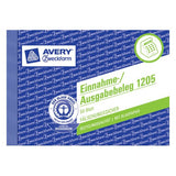 Avery 1205 administrationsbog Blå, Hvid