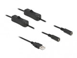 DeLOCK 86797 el-ledning Sort 1 m USB A