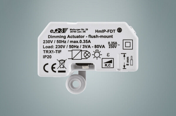 Homematic IP HmIP-FDT Ekstern Lysdæmper Hvid