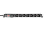 Digitus DN-95407-FR strømforsyningsenhed (PDU) 7 AC stikkontakt(er) 1U