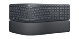 Logitech ERGO K860 tastatur Kontor Bluetooth QWERTY US International Grafit
