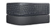 Logitech ERGO K860 tastatur Kontor Bluetooth QWERTY US International Grafit