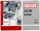 Novus 23/10 SUPER Hæftepakker 1000 hæfteklammer