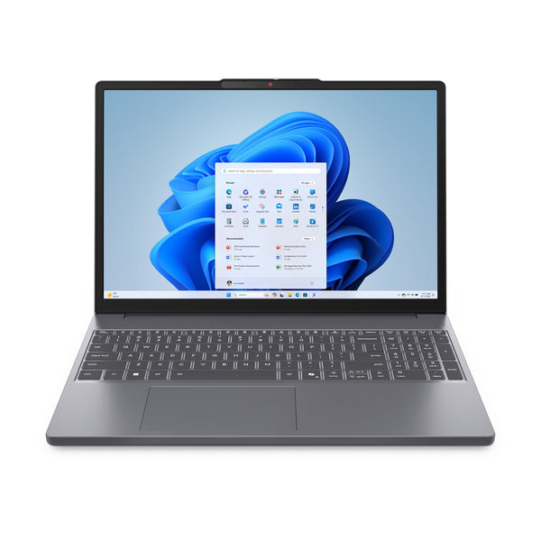 Lenovo IdeaPad Slim 3 15ARP10 AMD Ryzen™ 7 170 Laptop 38,9 cm (15.3") WUXGA 16 GB DDR5-SDRAM 1 TB SSD Wi-Fi 7 (802.11be) Windows 11 Home Tysk Grå