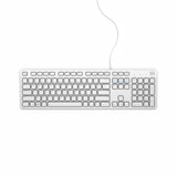 DELL KB216 tastatur Universel USB QWERTZ Tysk Hvid