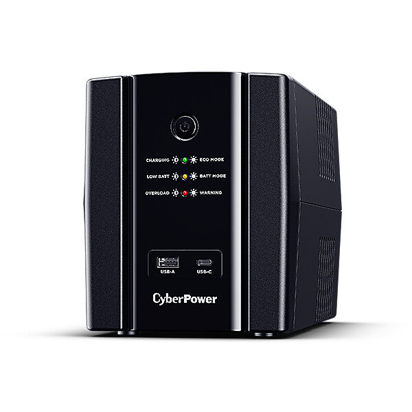 CyberPower UT1500EG UPS-enhed Interaktivt indgangsstik 1,5 kVA 900 W 4 AC stikkontakt(er)