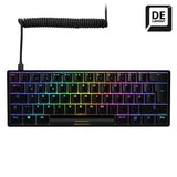 Sharkoon SKILLER SGK50 S4 tastatur Spil USB QWERTZ Tysk Sort